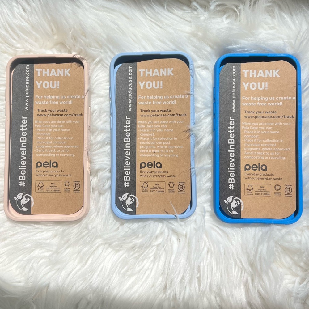 3x Pela compostable iPhone 16 cases - Picture 2 of 7